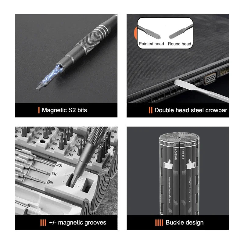 MJÖLNIR™ - Skruvmejselset 128