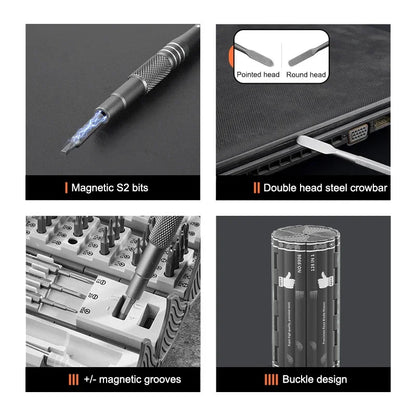 MJÖLNIR™ - Skruvmejselset 128